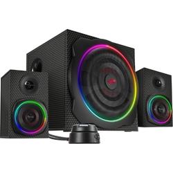Speedlink Gravity Carbon RGB 2.1 BT Soundsystem für 64,99€ (VG: 87,04€)