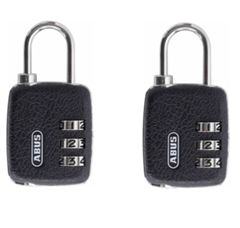 2 x Abus Reiseschloss/Zahlenschloss (ABUS 146/30) für 8,98€ (VG: 15,98€)