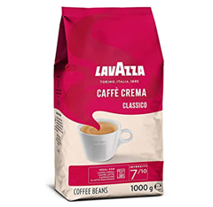 [Prime] Lavazza Caffè Crema Classico, 1kg-Packung, Arabica und Robusta, Mittlere Röstung ab 9,34€