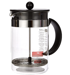 Bodum 1582-01 bistroNOUVEAU Kaffeebereiter (French Press System, Spülmaschinengeeignet), 1,5 Liter für 21,95€ (VG: 41,64€)
