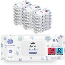 Mama Bear Sensitive Baby Feuchttücher – 18er Packung (1008 Tücher) für 12,41€