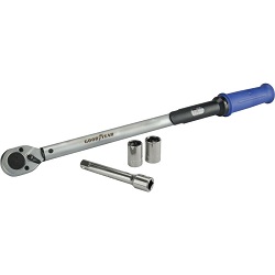 [B-Ware] Goodyear Drehmomentschlüssel mit Stecknüssen und Verlängerung für 41,12€ (Vergleich: 59,99€)