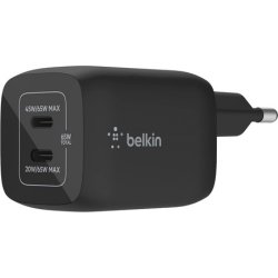 Belkin 65-W-USB-C-Ladegerät mit 2 Ports für 29,99€ (VG: 39€)