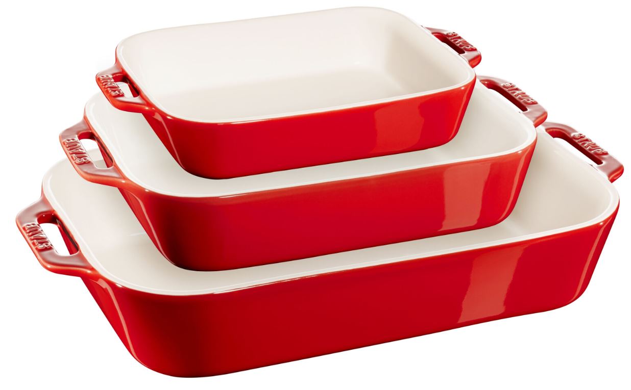Staub Ceramique Ofenformenset 3-tlg. für 65,94€ (VG: 76€)