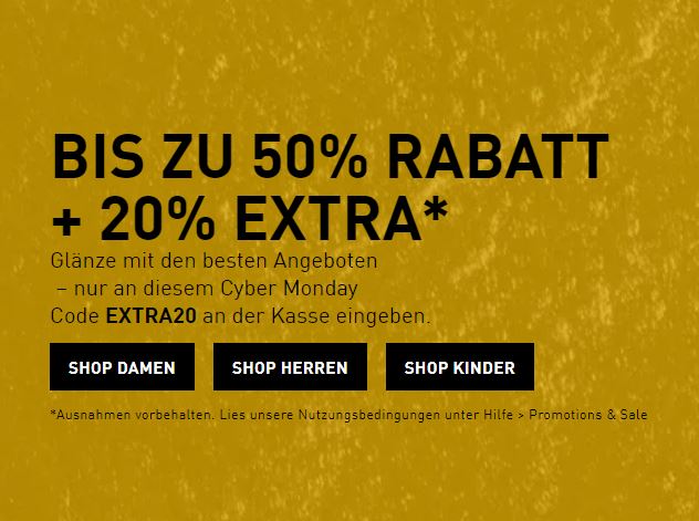 Puma: Sale bis zu 50% Rabatt + 20% Extra-Rabatt