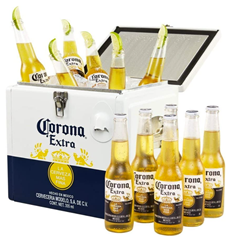 [wieder da] Corona Extra Coolbox – Kühltruhe mit 12 Flaschen für 47,99€