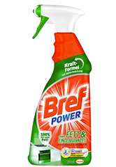 Bref Power gegen Fett und Eingebranntes, Fettlöser, 750 ml Sprühflasche für 1,83€ (VG: ab 2,45€) oder 4 für 7,55€
