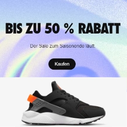 NIKE: End of Season Sale mit bis zu 50% Rabatt auf über 3.000 Artikeln