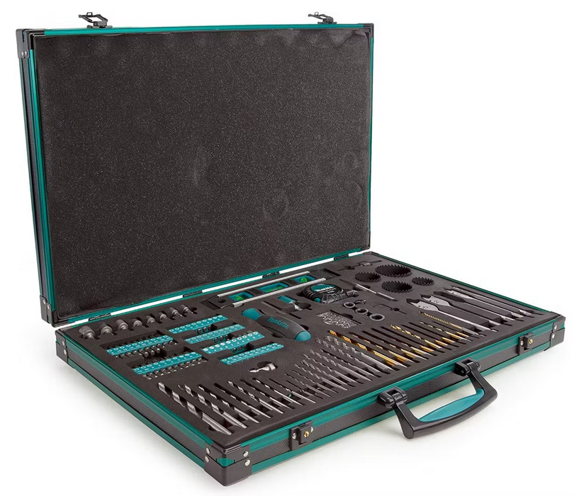 120-teiliges Makita P-90277 Pro XL Bohrer- und Zubehörset für 65,90€ (Vergleich: 84,99€)
