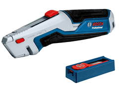 Bosch Professinal Universal Messer mit ausziehbarer Klinge und 10 tlg. Klingen Set für 14,77€ (VG: 20,23€)