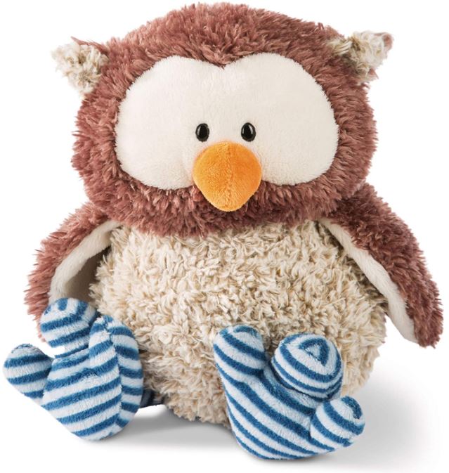 [Prime] NICI Kuscheltier Eule Oscar mit drehbarem Kopf 35 cm für 14,99€ (VG: 23,90€)