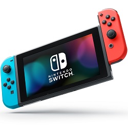 [B-Ware] Nintendo Switch v2 in der Farbkombination Neon-Rot/Neon-Blau für 207,01€ (Vergleich: 260,10€)