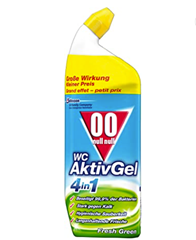 00 null null WC AktivGel 4in1 Flüssiger WC Reiniger 1er Pack (1×750 ml) ab 1,20€