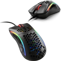 Glorious Model D Gaming Maus, Matt-Schwarz (Pixart 3360, 12000 DPI, Ultra Leichtgewicht, RGB) für 19,90€ (Vergleich: 28,02€)
