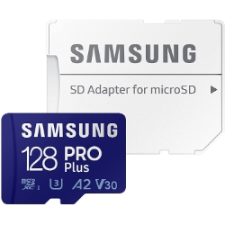 128GB Samsung PRO Plus microSD Speicherkarte (160 MB/s, für 4K) für 8,99€ (VG: 10,99€)
