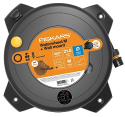 Fiskars Waterwheel M mit Wandhalterung für 39,99€ (Vergleich: 54,99€)