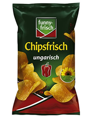 funny-frisch Chipsfrisch ungarisch, 150g ab 1,07€ oder 4 Stück für 4,04€