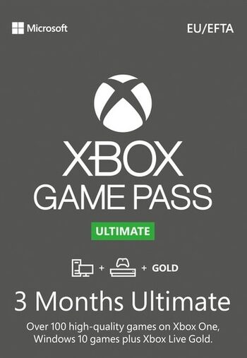 eneba: Xbox Game Pass Ultimate 3 Monats Abonnement (Xbox und PC) für 25,49€