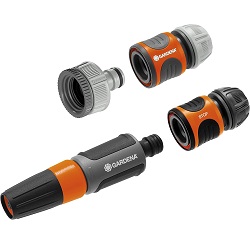 Gardena Wasserhahn Anschluss-Set mit Reinigungsspritze (18291-20) für 11,03€