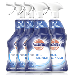 4 x 750ml Sagrotan Bad-Reiniger Ozeanfrische – 2in1 Desinfektionsreiniger für 8,68€