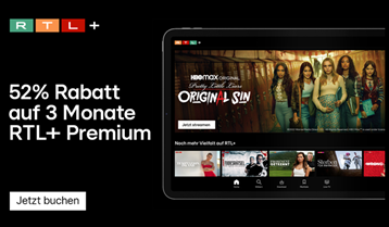 RTL+: 3 Monate für 9,99€ (anstatt 6,99€ pro Monat)