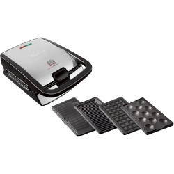 Tefal SW854D MultiSnack Sandwichmaker & Waffeleisen + Zubehör für 83,99€ (VG: 95,39€)