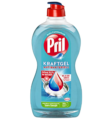 Pril 5+ Kraft-Gel Antibakteriell, Handgeschirrspülmittel flüssig, 450 ml (verschiedene Sorten) für 1,19€