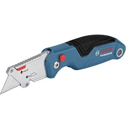 Bosch Professional Universal Klappmesser mit Klingenfach im Metall-Griff und zwei Ersatzklingen für 15,74€ (Vergleich: 19,49€)