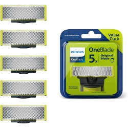 5er Pack Philips OneBlade Ersatzklingen (QP250/50) für 33,24€ (VG: 49,90€)