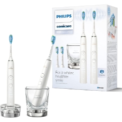 Philips Sonicare DiamondClean 9000 HX9914/62 mit 2 Griffen, 2 Ladegläsern und 4 Bürstenköpfen für 199,99€ (VG: 249,65€)
