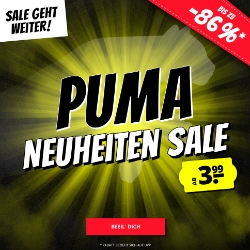 SportSpar: Puma Neuheiten Sale mit Preisen ab 3,99€