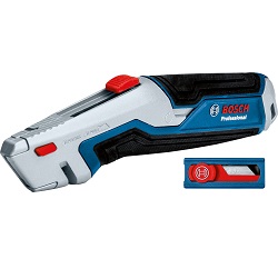 Bosch Professional Universal-Teppichmesser 1600A027M5 mit 13 Klingen für 12,67€ (Vergleich: 18,14€)