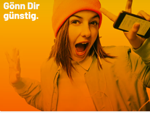 Die Drillisch Wochenangebote, so z.B. 27GB Daten inkl. SMS und Sprachflat für 10,99€/Monat (monatlich kündbar)