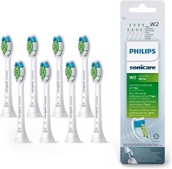 8er Pack Philips Sonicare Original W2 Optimal White Standard Schallzahnbürstenköpfe HX6068/12 ab 25,19€ (Vergleich: 36,80€)