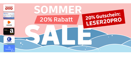 Leserservice: 20% Rabatt auf alle Zeitschriften (inkl. hoher Prämien)