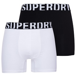 Superdry Herren Boxershorts aus Bio-Baumwolle im 2er Pack für 11,99€ (Vergleich: 19,98€)