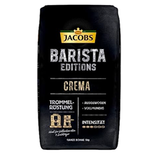 Jacobs Kaffeebohnen Barista Editions Crema, 1 kg Bohnenkaffee für 8,99€