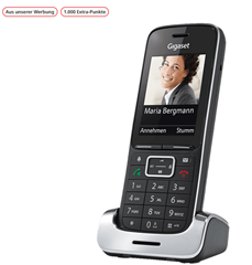 Gigaset SL450HX – DECT-Mobilteil mit Ladeschale – hochwertiges Schnurloses Telefon für Router und DECT-Basis für 49,99€