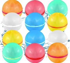 SOPPYCID 12 Stück wiederverwendbare Wasserballons für 19,94€