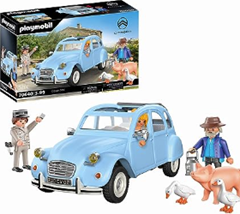 PLAYMOBIL Classic Car 70640 Citroën 2 CV, Ente mit abnehmbarem Verdeck für 25,50€ (VG: 38,67€)