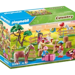 Playmobil Country Set – Kindergeburtstag auf dem Ponyhof (70997) für 9,89€ (VG: 18,97€)