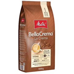 Melitta Bella Crema La Crema Ganze Kaffee-Bohnen 1kg, ungemahlen für 7,99€