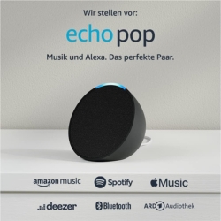 2 x Amazon Echo Pop WLAN- / Bluetoothlautsprecher für 48,98€ (VG: 67,60€)
