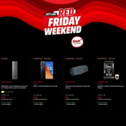 MediaMarkt: Red Friday Aktion mit zahlreichen Lieblingsartikel zu Top-Preisen