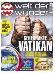 12 Ausgaben der Zeitschrift “Welt der Wunder” für 54€ inklusive verschiedener 45€ Prämien