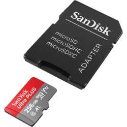 256GB SANDISK microSD Ultra PLUS Speicherkarte für 16€ (VG: 21,73€)