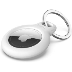 Belkin AirTag Hülle mit Schlüsselanhänger, weiß für 8,99€ (VG: 13,63€)