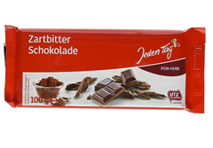 [zum mitbestellen] Jeden Tag Schokolade – Zartbitter, 100 g für 59 Cent