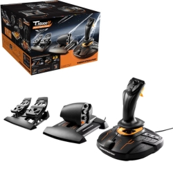 [24 Stunden Deal] ThrustMaster T.16000M FCS Flight Pack – Joystick, Gashebel und Pedale für 129,90€ (VG: 179,06€)
