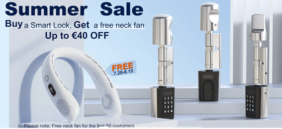 Welock: gratis Nacken-Ventilator beim Kauf eines Welock Schlosses